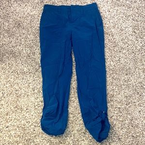 Gramicci dark blue hiking pants with adjustable ankle